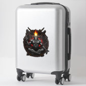 Baphomet Ascant: Dark Wisdom Sticker (Koffer)