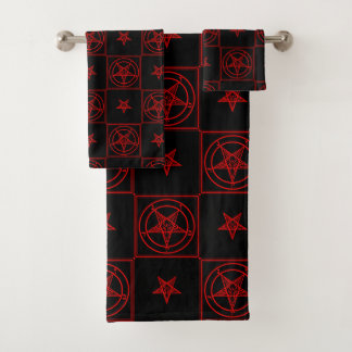 Baphomet Bad Handdoek