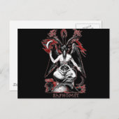 Baphomet Briefkaart (Voorkant / Achterkant)