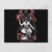 Baphomet Briefkaart (Voorkant)