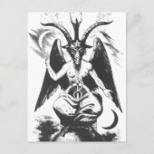 Baphomet Briefkaart (Voorkant)