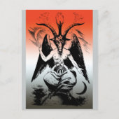 Baphomet Briefkaart (Voorkant)