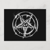 Baphomet-Briefkaarten van Messy Briefkaart (Voorkant)
