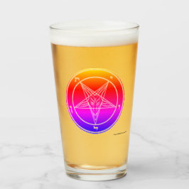 Baphomet Burnt Oranje Glas