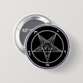 Baphomet Button (Voorkant /achterkant)