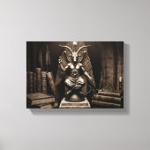 Baphomet Canvas Afdruk (Voorkant)