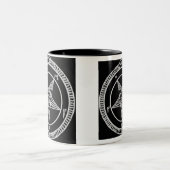 Baphomet Coffee Cup Tweekleurige Koffiemok (Center)