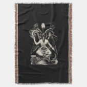 Baphomet Deken (Voorkant Verticaal)