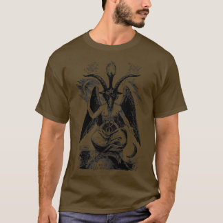 Baphomet Devil Sabbatic Goat Satan 2 T-shirt