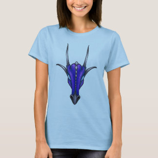 Baphomet Draconis - blauwe draak T-shirt