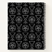 Baphomet en Sigil van Lucifer Notitieboek (Achterkant)