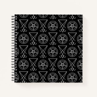 Baphomet en Sigil van Lucifer Notitieboek