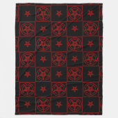 Baphomet Fleece Deken (Voorkant)