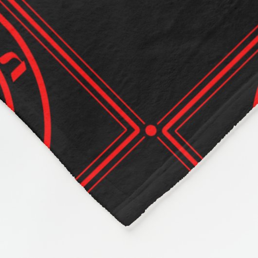 Baphomet Fleece Deken (Hoek)