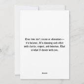 Baphomet Gothic Valentine's Day As Above Feestdagenkaart (Achterkant)