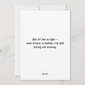 Baphomet Gothic Valentine's Day Love Feestdagenkaart (Achterkant)