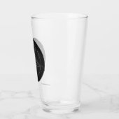 Baphomet (grijze steen) glas (Links)