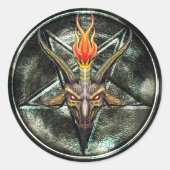 Baphomet Idol Sticker (Voorkant)