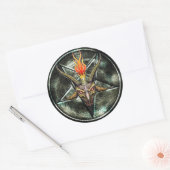 Baphomet Idol Sticker (Envelop)
