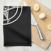 Baphomet Inverted Pentagram Goat Satanic Logo Theedoek (Quarter Fold)