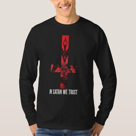 Baphomet is mijn sterrenbeest satan Black Luci T-shirt (Voorkant)