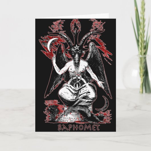 Baphomet Kaart (Voorkant)
