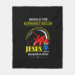 Baphomet-Killer Fleece Deken