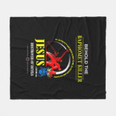 Baphomet-Killer Fleece Deken (Voorkant (Horizontaal))