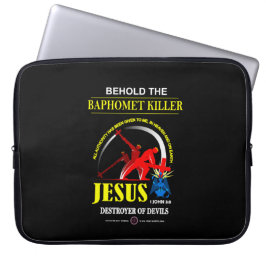Baphomet-Killer Laptop Sleeve
