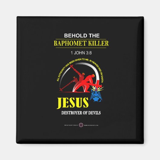 Baphomet-Killer Magneet (Voorkant)