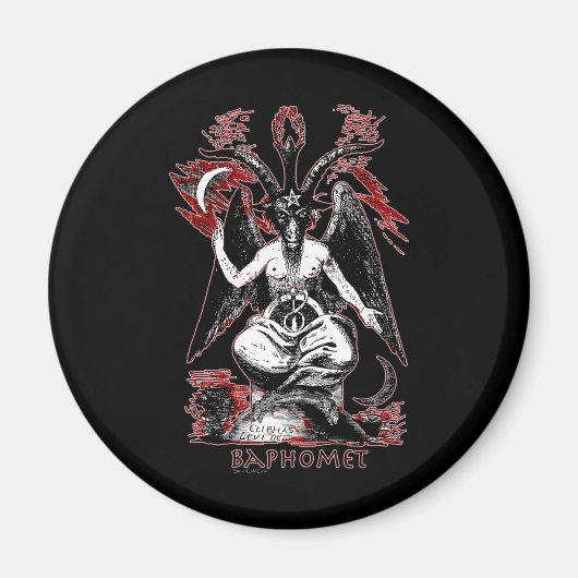Baphomet Magneet (Voorkant)