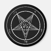 Baphomet magneet (Voorkant)