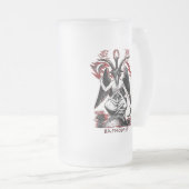 Baphomet Matglas Bierpul (Voorkant rechts)
