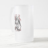 Baphomet Matglas Bierpul (Voorkant links)