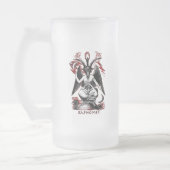 Baphomet Matglas Bierpul (Links)