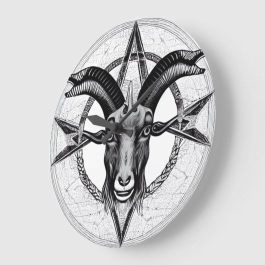 Baphomet Monochrome geitenkast Grote Klok (Hoek)