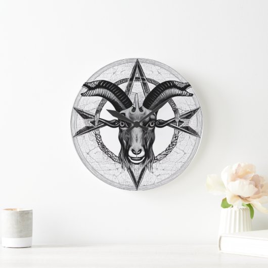 Baphomet Monochrome geitenkast Grote Klok (Huis)