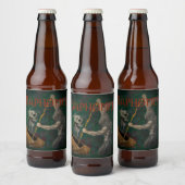 Baphomet (naam en stijl) bier etiket (Flessen)