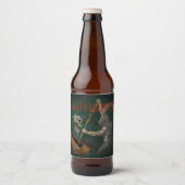 Baphomet (naam en stijl) bier etiket (Voorkant)