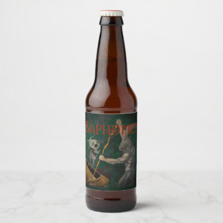 Baphomet (naam en stijl) bier etiket