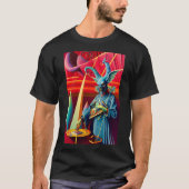 Baphomet neemt het aas fantasie t-shirt (Voorkant)