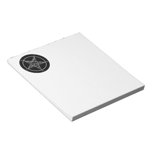 Baphomet Note Pad Notitieblok (Schuin)