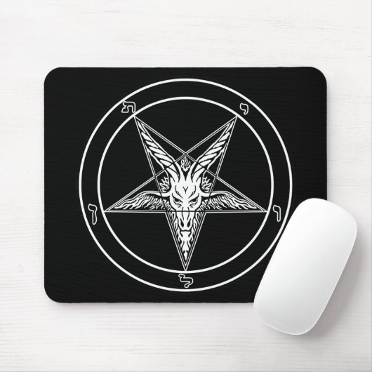Baphomet Old Style-Muismat Muismat (Met muis)
