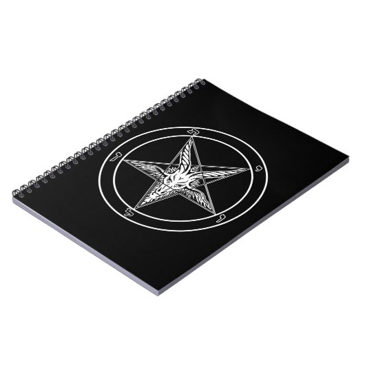 Baphomet Old Style Spiral notebook Notitieboek (Linkerzijde)