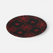 Baphomet Papieren Bordje (Gekanteld)