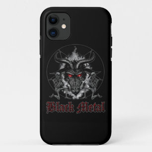 Baphomet Pentagram Black Metal iPhone 11 Hoesje