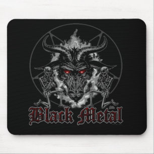 Baphomet Pentagram Black Metal Muismat