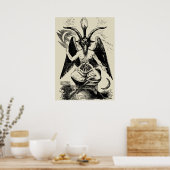 Baphomet Poster (Keuken)