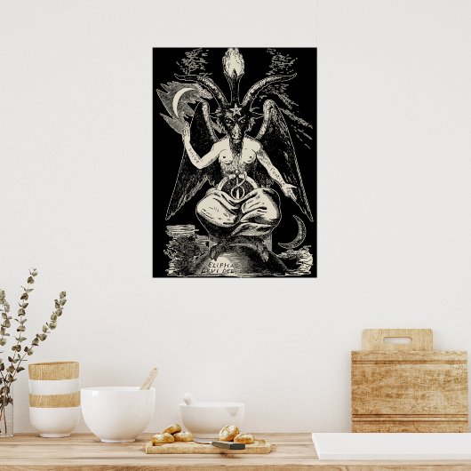 Baphomet Poster (Keuken)