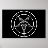 Baphomet Poster Enorme 60-inch breedbeeld (Voorkant)